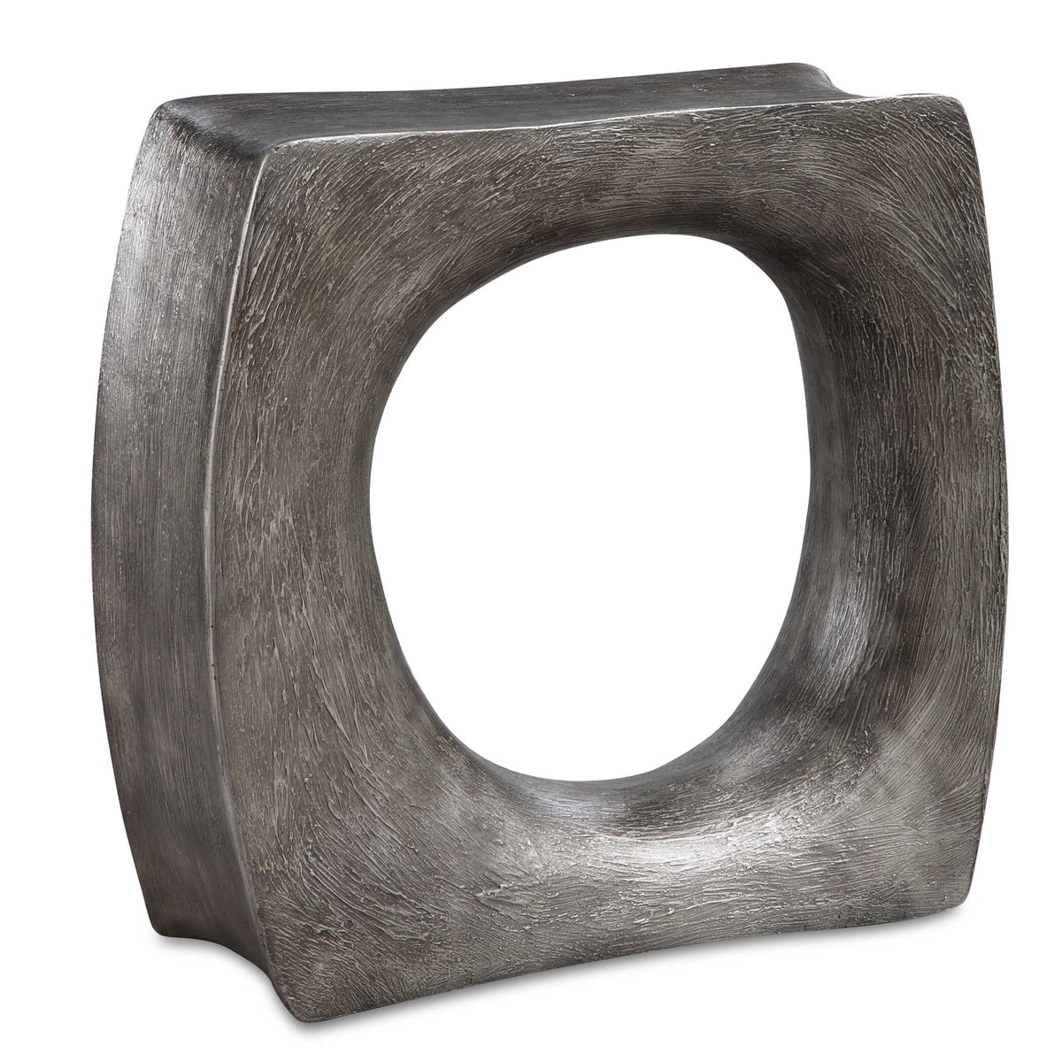 Valira Gray/Silver Modern Accent Table - Ornate Home