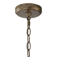 Valka Bronze 6 Light Crystal Chandelier - Ornate Home