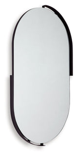 Valkings Black Accent Mirror (Online Special Price) - Ornate Home