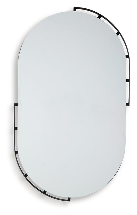 Valkings Black Accent Mirror - Ornate Home