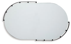 Valkings Black Accent Mirror - Ornate Home