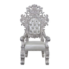 Valkyrie Antique Platinum Arm Chair (Set of 2) - Ornate Home