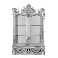 Valkyrie Antique Platinum Curio - Ornate Home