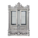 Valkyrie Antique Platinum Curio - Ornate Home