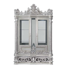 Valkyrie Antique Platinum Curio - Ornate Home
