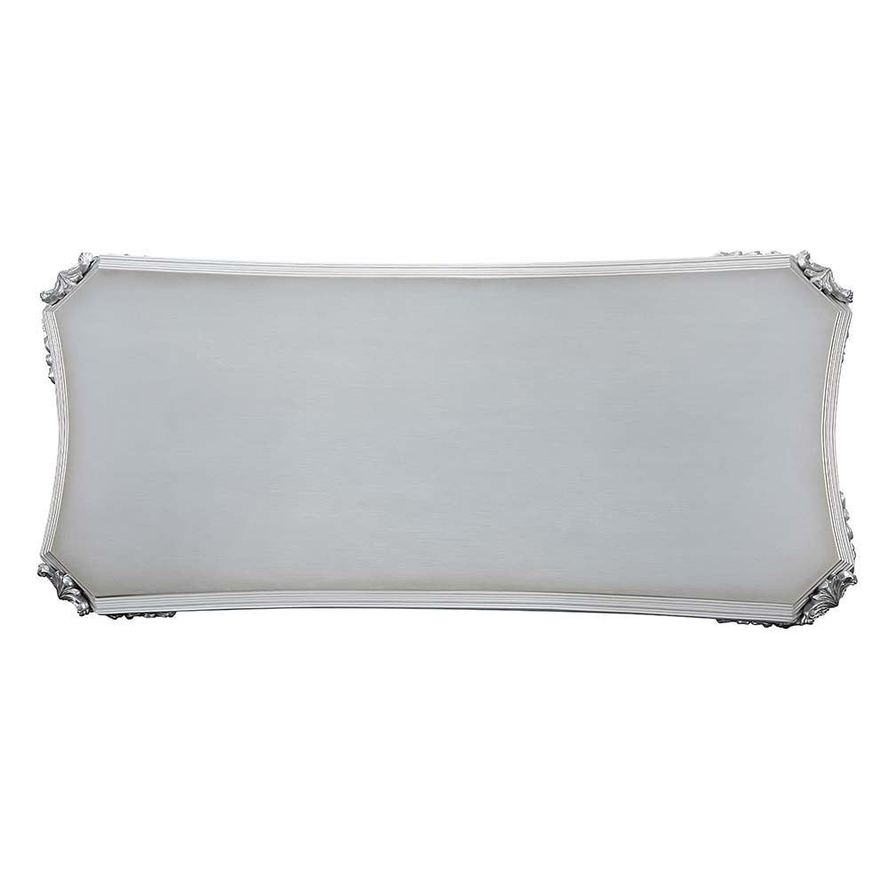 Valkyrie Antique Platinum Dining Table - Ornate Home