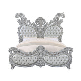 Valkyrie Light Gold & Gray Eastern King Bed - Ornate Home