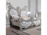 Valkyrie Light Gold & Gray Eastern King Bed - Ornate Home