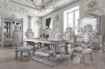 Valkyrie Platinum Dining Table - Ornate Home