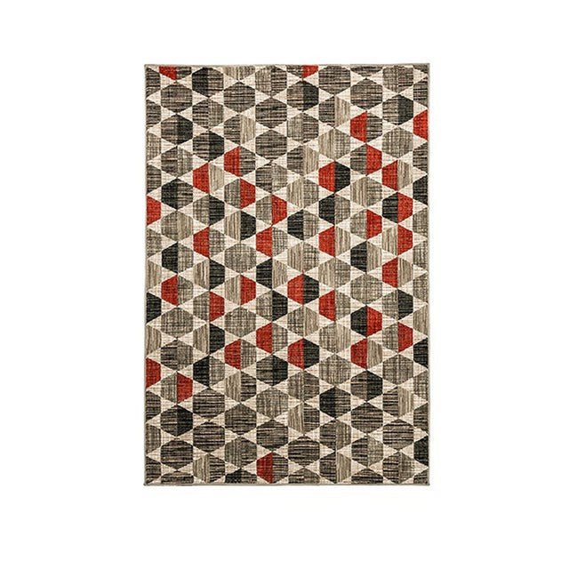 Valladon Gray/Brown Area Rug - Ornate Home