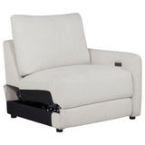 Valle Pearl 7-Piece L-shaped Power Reclining Sectional With Dual Consoles - Ornate Home