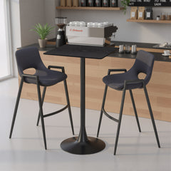 Valleta Black Bar Table - Ornate Home