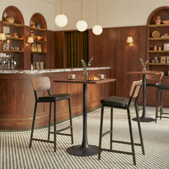 Valleta Brown Bar Table - Ornate Home