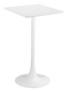 Valleta White Bar Table - Ornate Home