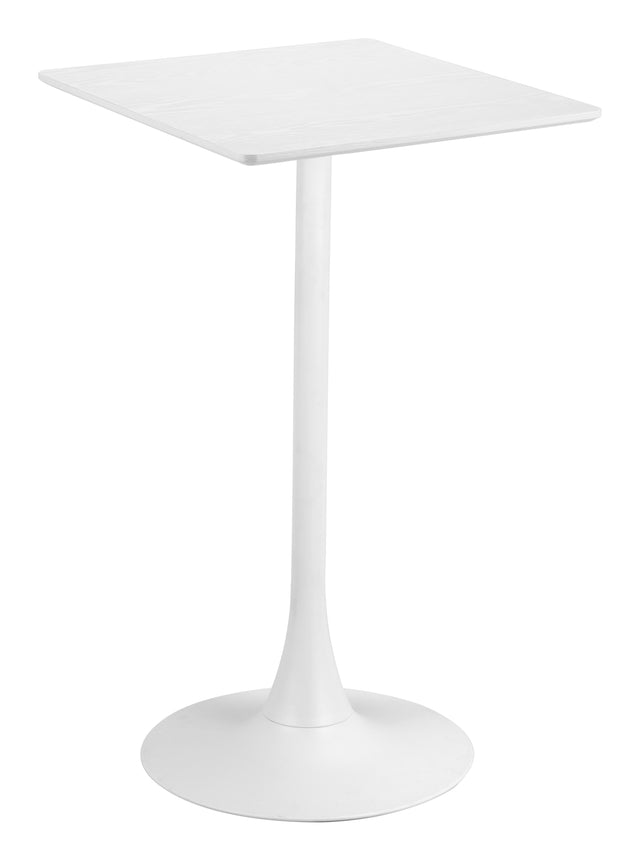 Valleta White Bar Table - Ornate Home
