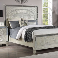 Valletta Champagne 4 Pc Queen Bedroom Set - Ornate Home