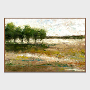 Valley Green Painting Art 60x40 by Buddy Whitlock - Ornate Home