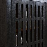 Vallisburg Black/Natural Accent Cabinet (Online Special Price) - Ornate Home