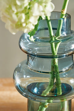 Vallmen Blue Vase - Ornate Home