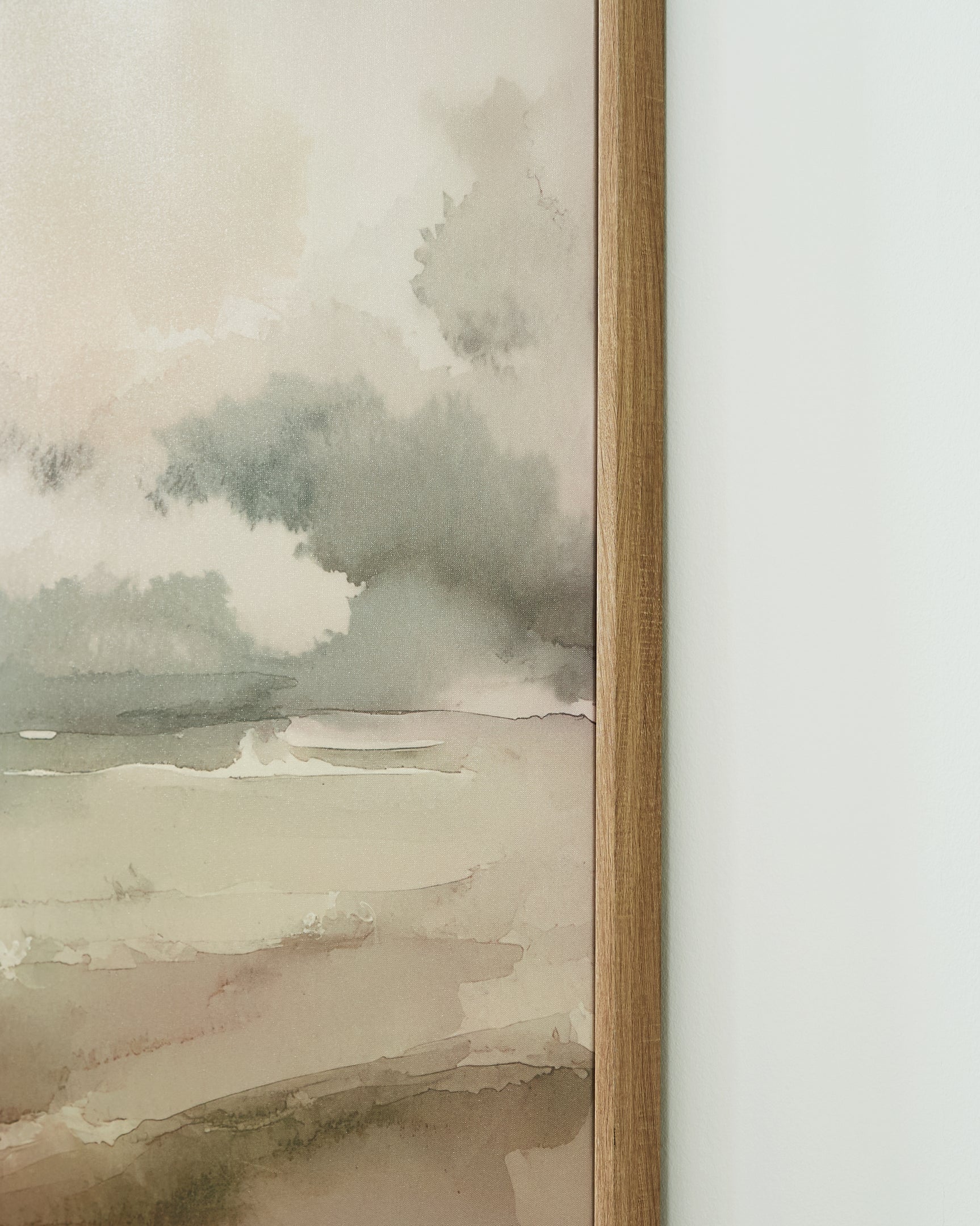 Vallus Blush/Green/Gray Wall Art (Online Special Price) - Ornate Home