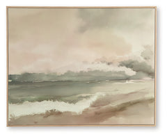Vallus Blush/Green/Gray Wall Art - Ornate Home