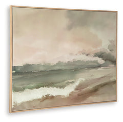 Vallus Blush/Green/Gray Wall Art - Ornate Home