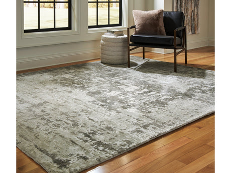 Valmontic Gray Large Rug - Ornate Home