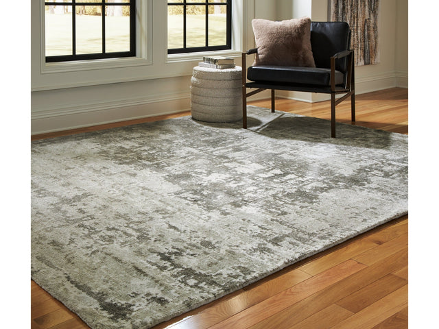 Valmontic Gray Large Rug - Ornate Home