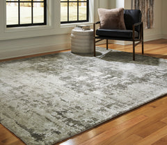 Valmontic Gray Large Rug - Ornate Home