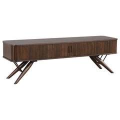Valna Walnut 71" TV Stand - Ornate Home