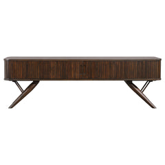 Valna Walnut 71" TV Stand - Ornate Home
