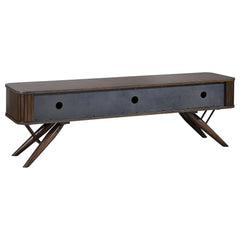 Valna Walnut 71" TV Stand - Ornate Home