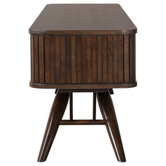 Valna Walnut 71" TV Stand - Ornate Home