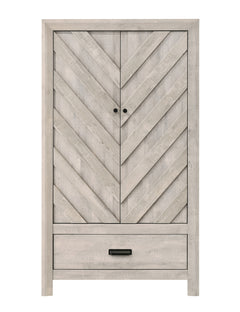 Valor Antique White Armoire - Ornate Home