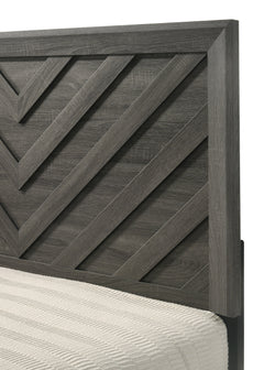 Valor Grey Panel Bedroom Set - Ornate Home