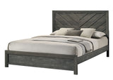 Valor Grey Panel Bedroom Set - Ornate Home