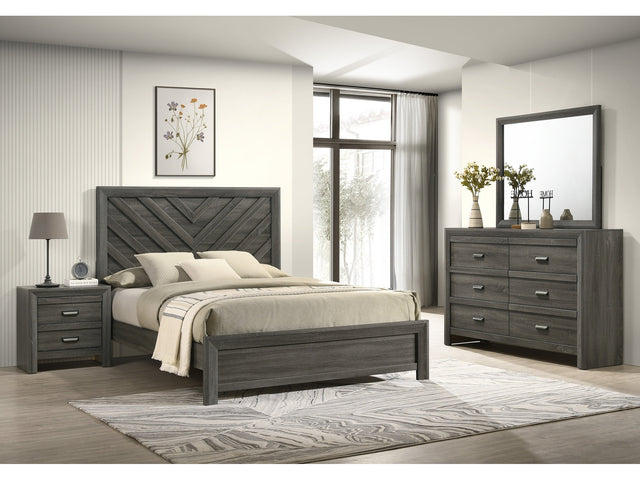 Valor Grey Panel Youth Bedroom Set - Ornate Home