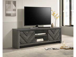 Valor Grey TV Stand - Ornate Home