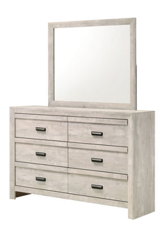 Valor Light Brown Dresser Mirror - Ornate Home