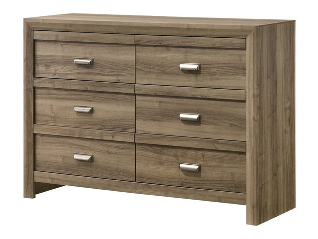 Valor Light Brown Dresser - Ornate Home