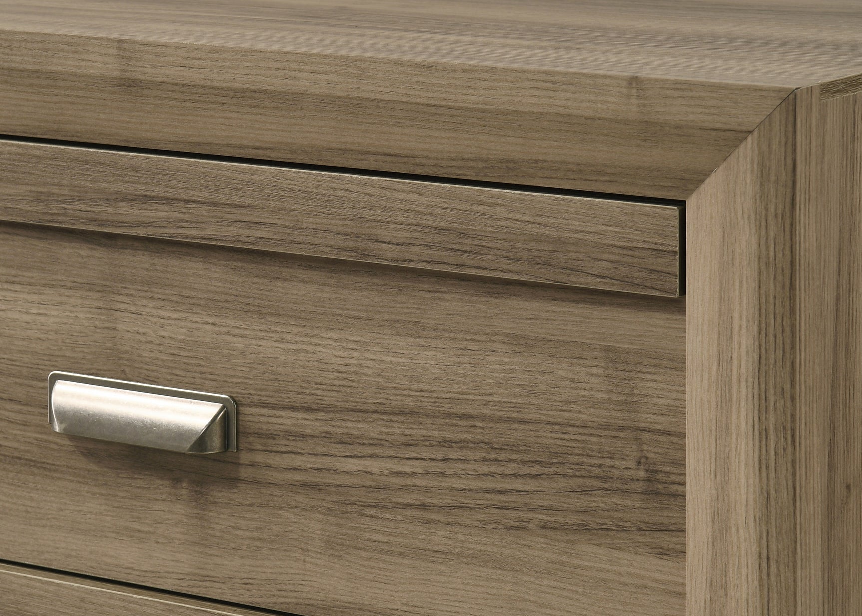 Valor Light Brown Panel Bedroom Set - Ornate Home