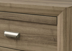 Valor Light Brown Panel Bedroom Set - Ornate Home