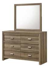 Valor Light Brown Panel Bedroom Set - Ornate Home