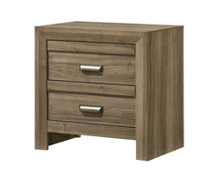 Valor Light Brown Panel Bedroom Set - Ornate Home
