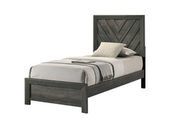 Valor Light Brown Panel Youth Bedroom Set - Ornate Home