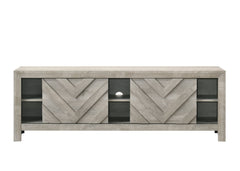 Valor Weathered Wood 72" TV Stand - Ornate Home