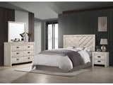 Valor Weathered Wood Panel Bedroom Set - Ornate Home