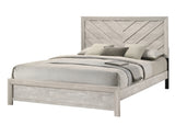 Valor Weathered Wood Panel Bedroom Set - Ornate Home