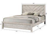 Valor Weathered Wood Panel Bedroom Set - Ornate Home