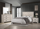 Valor Weathered Wood Queen Panel Bed - Ornate Home